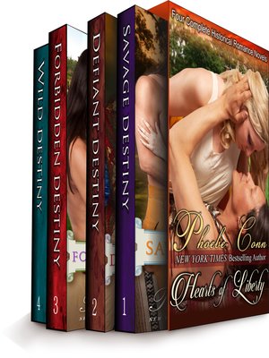 cover image of The Hearts of Liberty (Four Complete Historical Romance Novels in One)